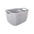 OUTLET Caja Cesto Canasto Organizador Platico 38*27*21cm Outlet Caja Cesto Canasto Organizador Platico 38*27*21cm