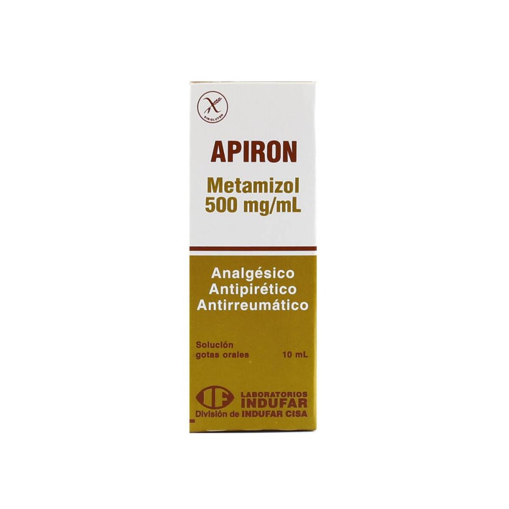 APIRON GOTAS FRASCO X 10 ML. única