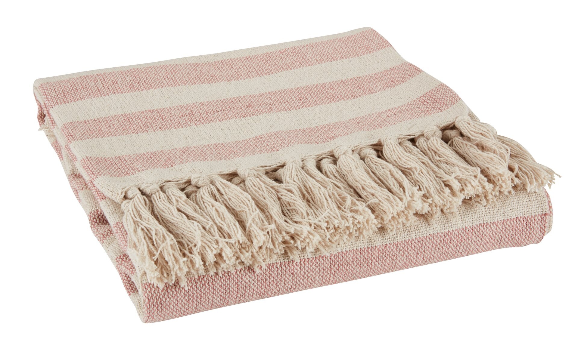 Manta throw AMASONLILJE 130x170 rosa/beige 