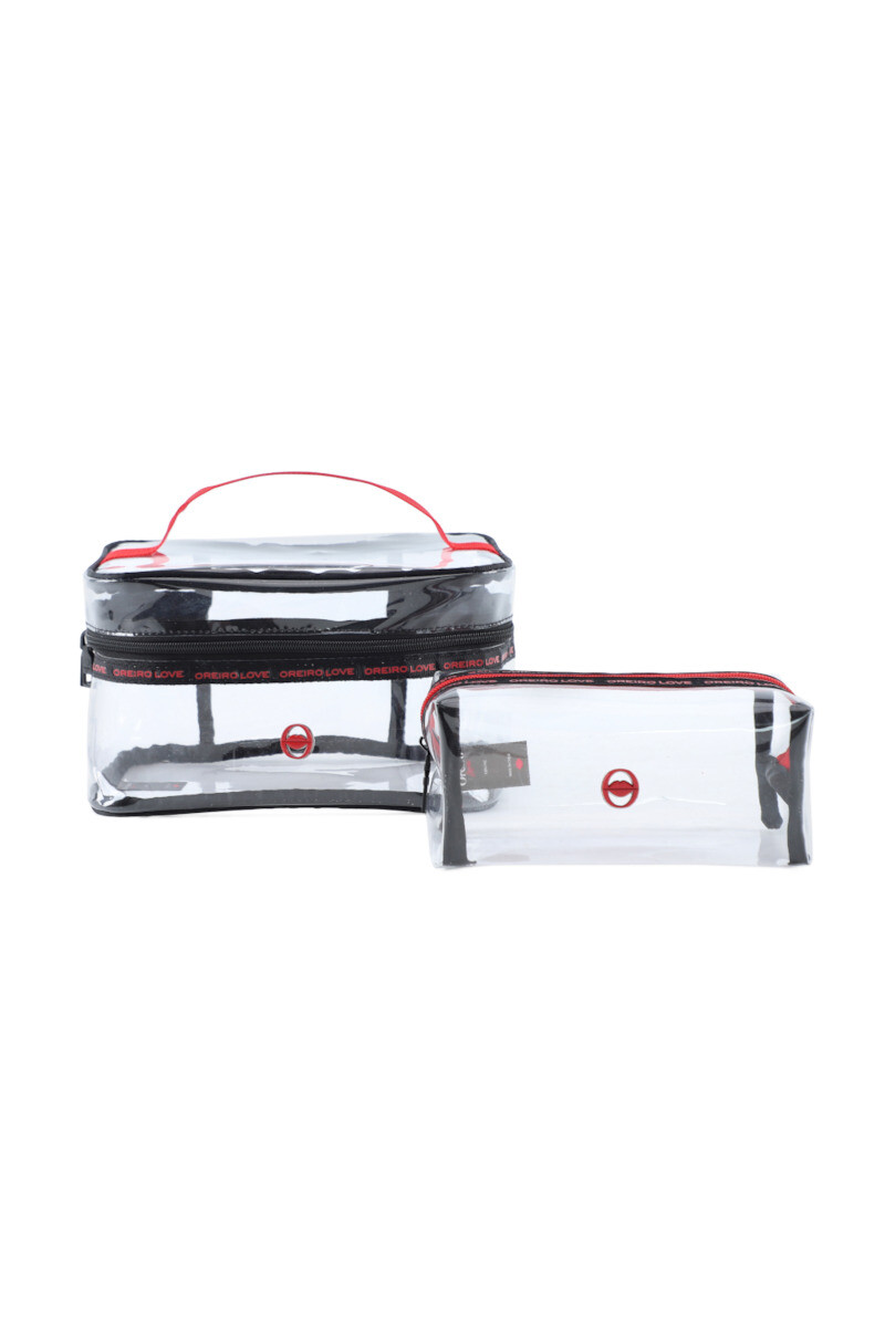 Set/3 Necessaire Oreiro Negro