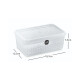 Caja organizadora multiuso 1lts TRANSPARENTE