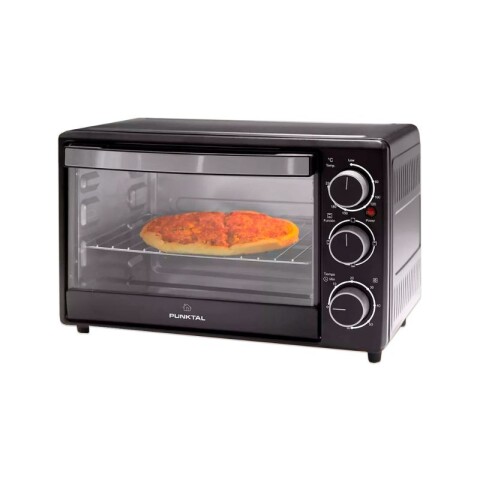 HORNO ELÉCTRICO PUNKTAL 20L 1200W Negro