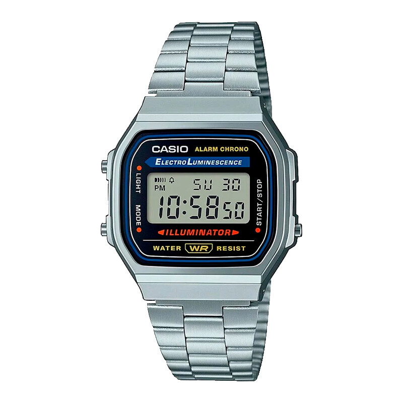Reloj Retro Casio Unisex A168WA-1WDF Reloj Retro Casio Unisex A168WA-1WDF