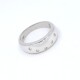 Anillo En Oro 18K Blanco Y Brillantes Anillo En Oro 18K Blanco Y Brillantes