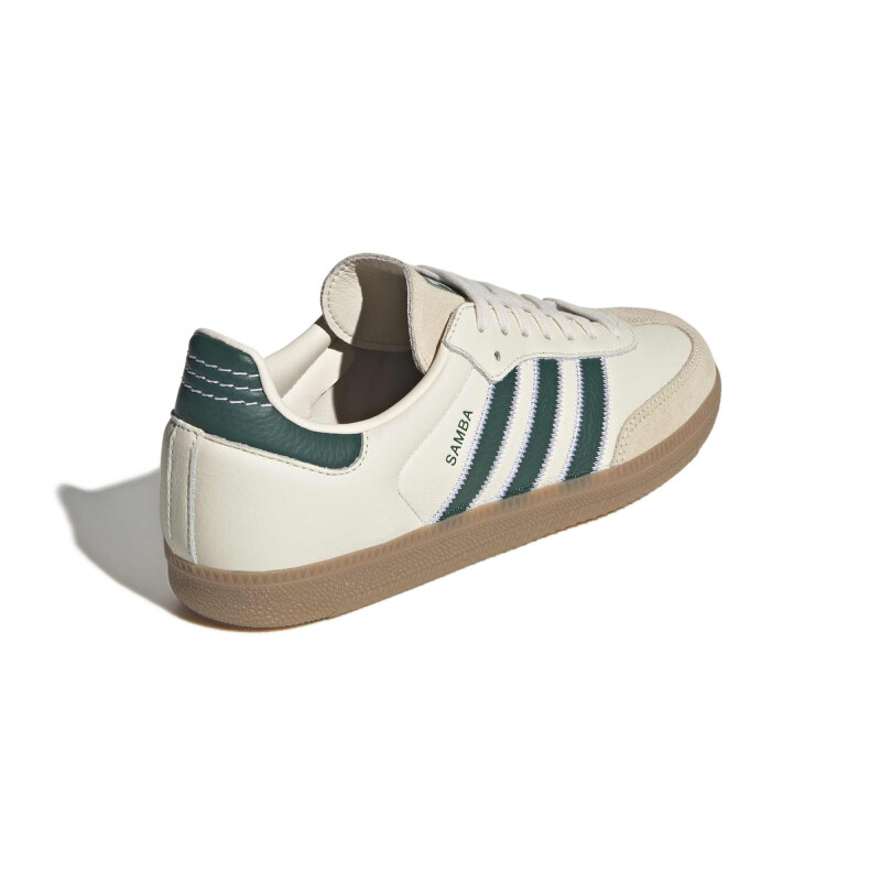 Championes Adidas SAMBA OG Hombre KK2277 Blanco Crema-verde