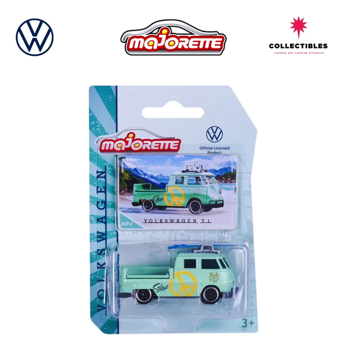 MAJORETTE! VOLKSWAGEN - T1 SURF 