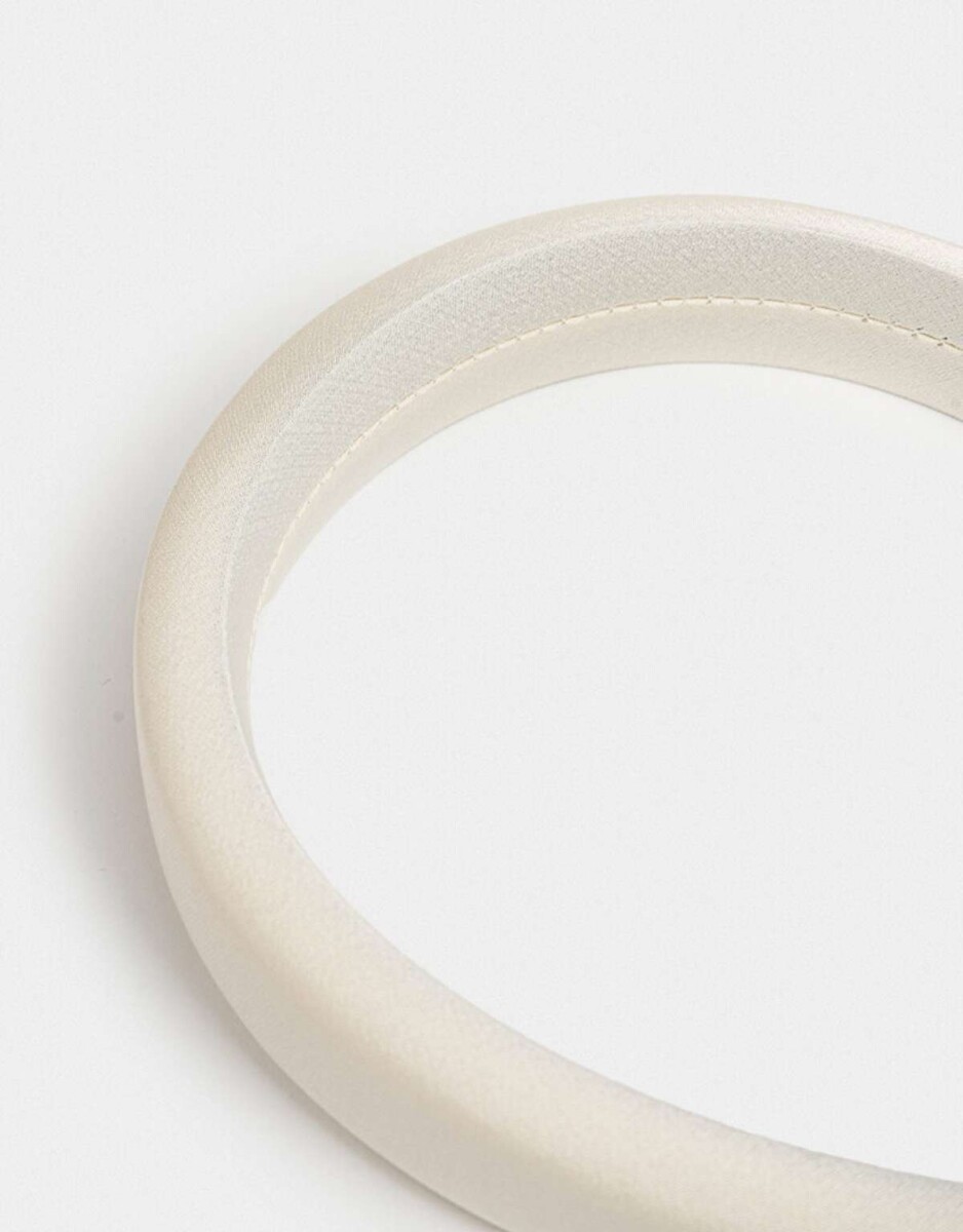 Vincha Rígida - Blanco Crudo 