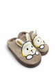 PANTUFLA PELUDITA Marron