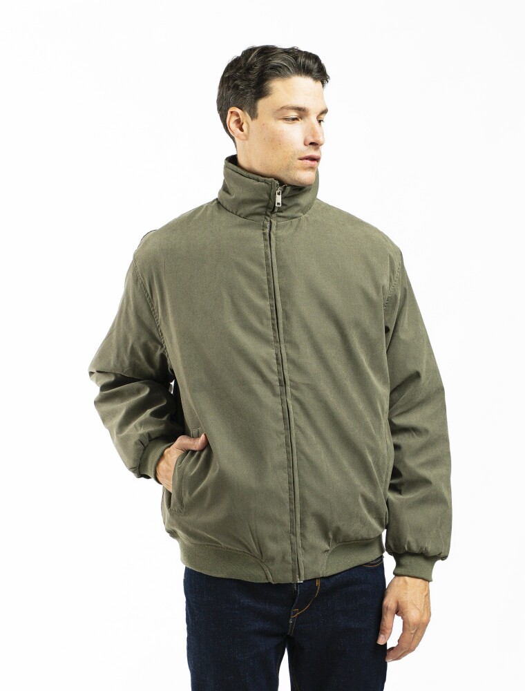 Campera Microfibra Seattle Kaki