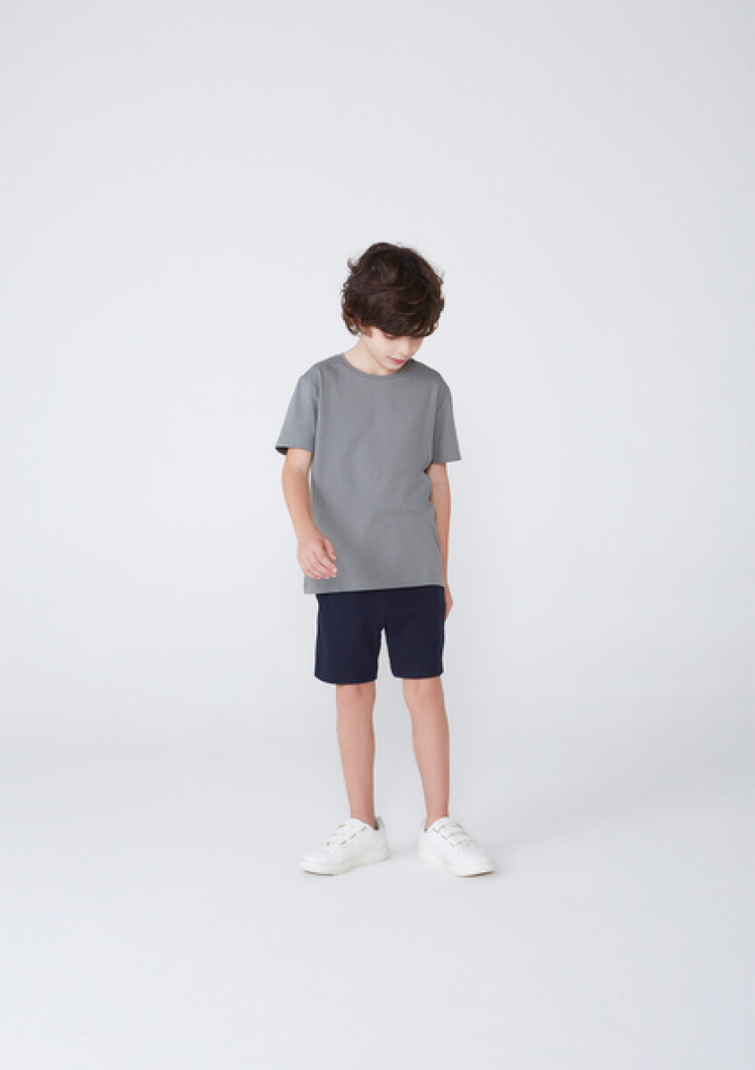 CAMISETA MM MASC - GRIS MEDIO 