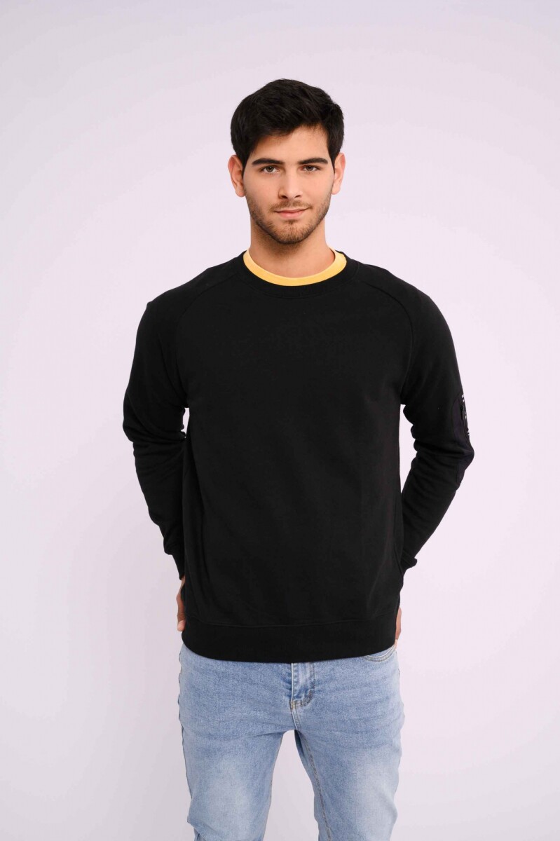 Buzo de felpa - Negro 