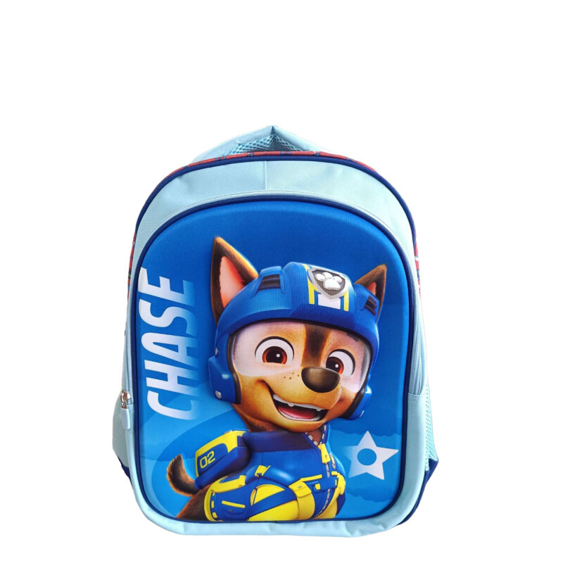 Mochila Disney Paw Patrol Azul - Celeste - Rojo