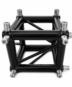 Truss Cuadrada Pls Seis Conectores 290 X 290mm Negro Truss Cuadrada Pls Seis Conectores 290 X 290mm Negro