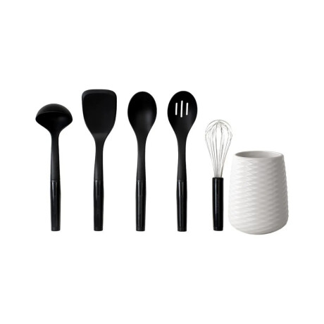Utensilios Cocina 6 Piezas Negro KitchenAid Utensilios Cocina 6 Piezas Negro KitchenAid