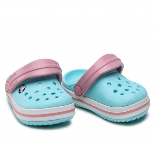 CROCBAND CLOG T CEL - CROCS CELESTE/ROSA