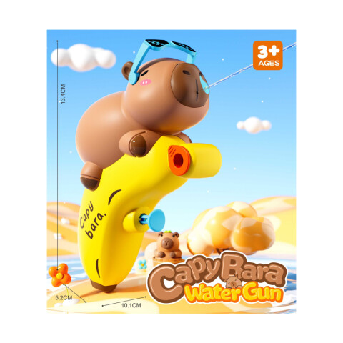 PISTOLA DE AGUA (CAPIBARA MONTADO EN PLÁTANO) PISTOLA DE AGUA (CAPIBARA MONTADO EN PLÁTANO)