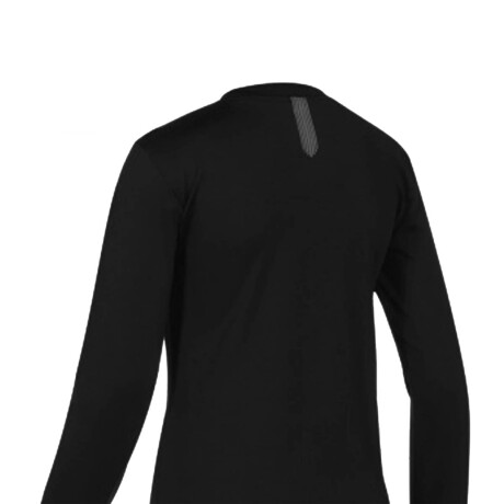 Remera Térmica Topper Manga Larga Deportiva P/ Niño Negro