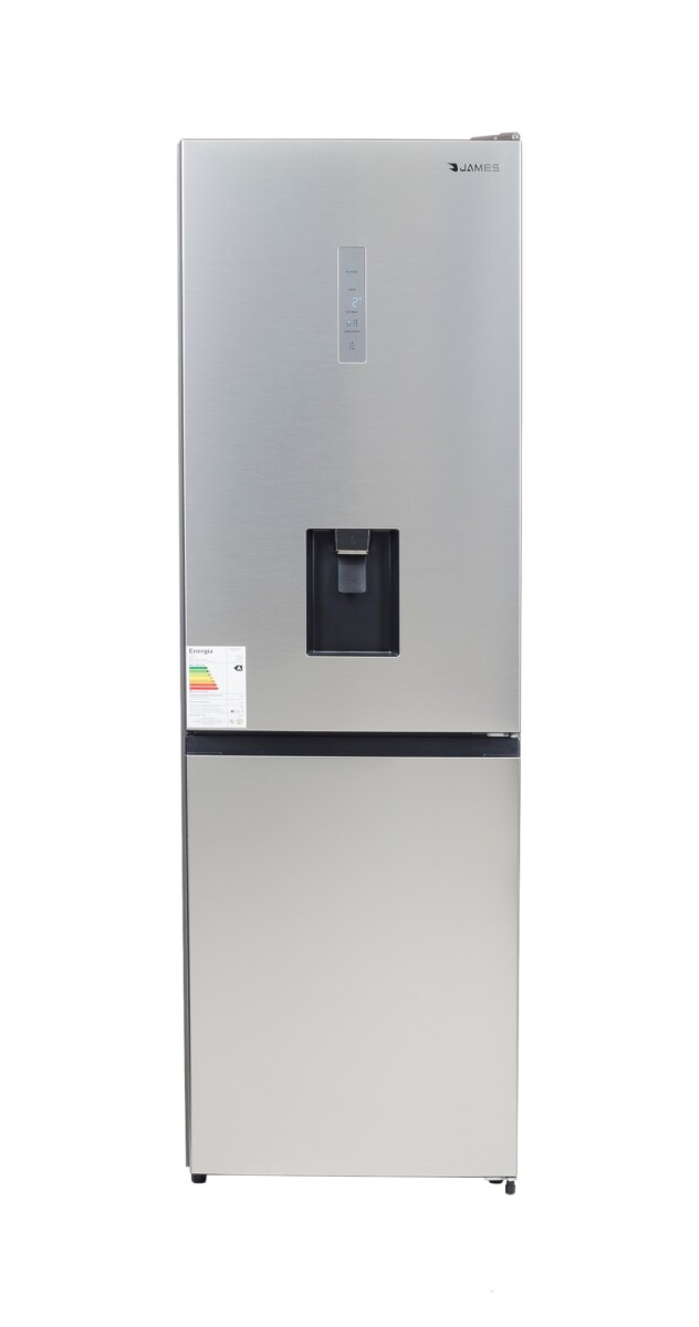 REFRIGERADOR JAMES RJ 417 IDH INOX 330 LTS CON DISPENSADOR 