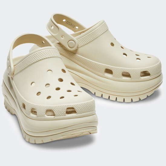 Crocs Classic Mega Crush Beige