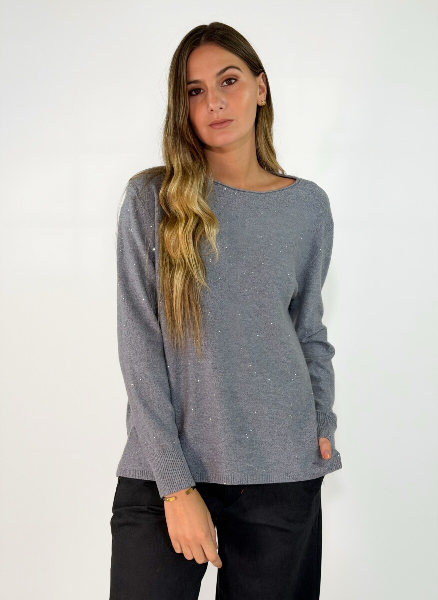 SWEATER NEGEV - GRIS 