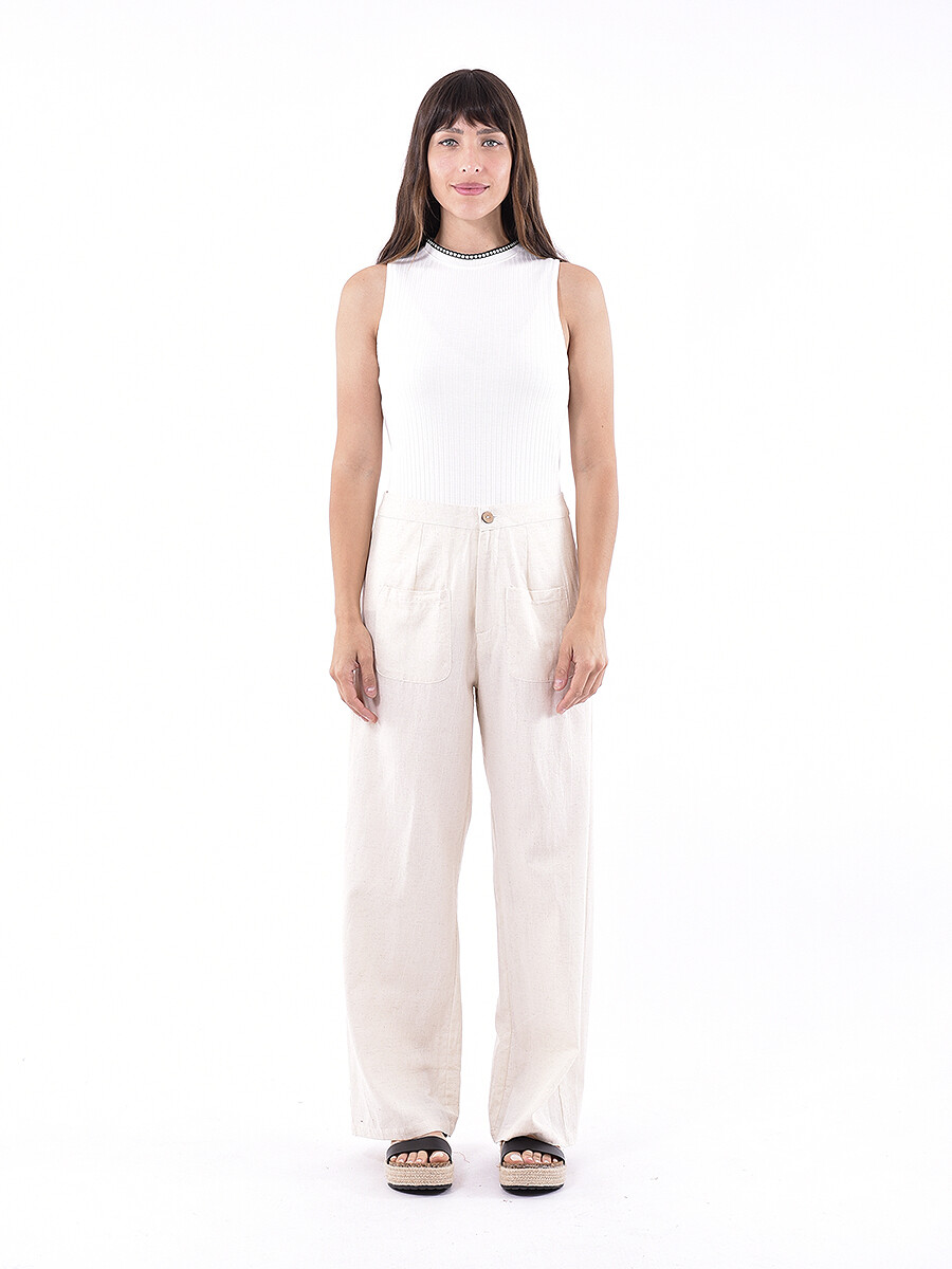 PANTALÓN MAUI - CRUDO 