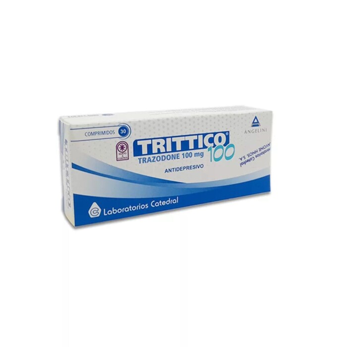 TRITTICO 100 MG. CJ X 30 COMPRIMIDOS única