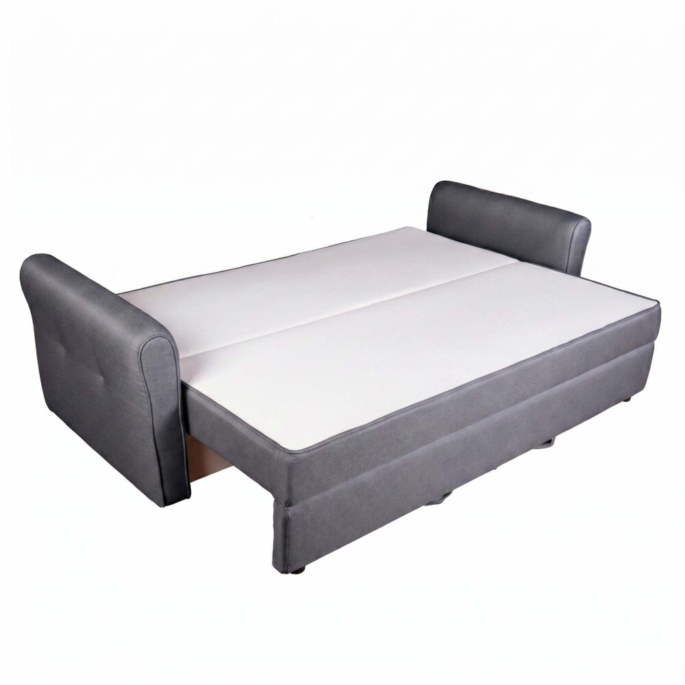 SOFÁ CAMA TELA GRIS ALABAMA