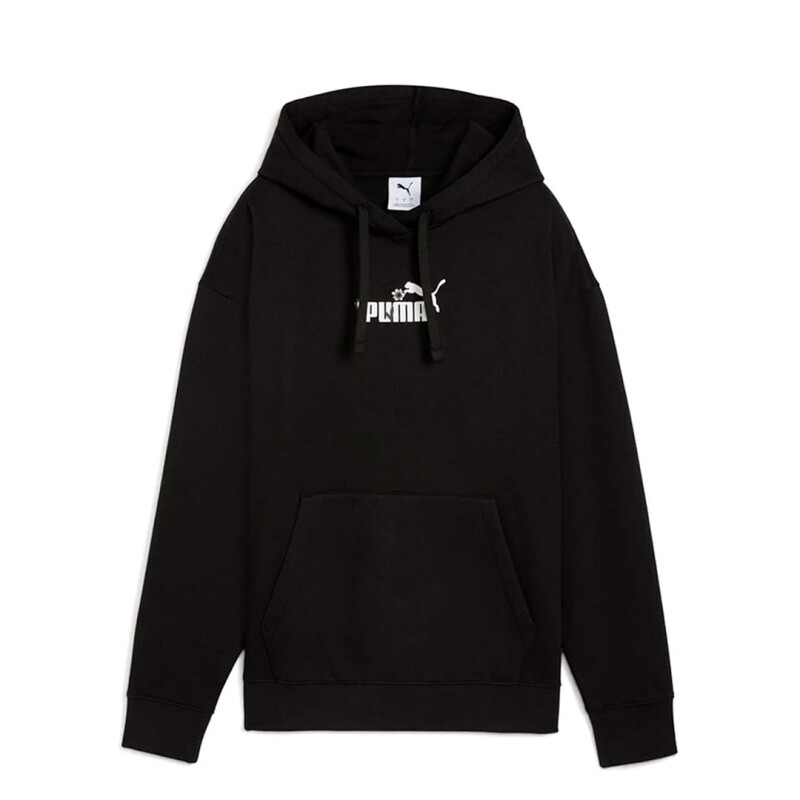 Canguro de Mujer Puma Ess Nature 2.0 Comfort Hoodie Negro