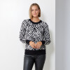 Buzo Animal Print NEGRO/GRIS