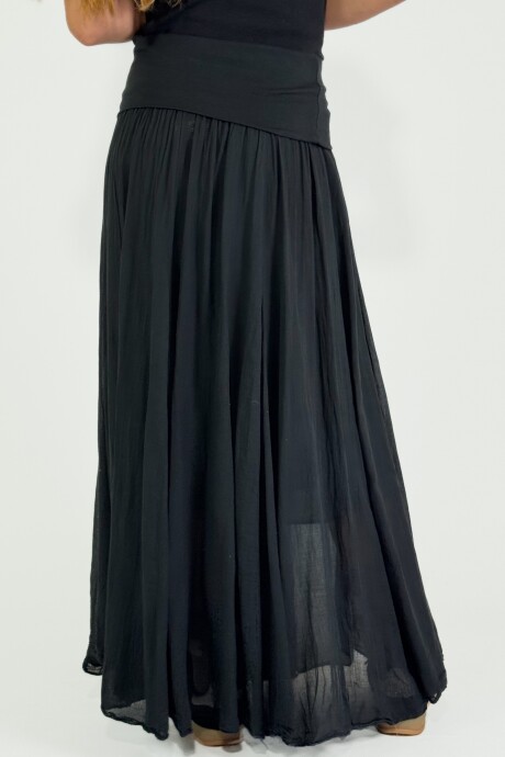 POLLERA BRENTA Negro