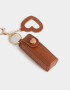 Llavero PU Llavero Y Charm Portalabial "girly Coffee Era" - Marron Medio