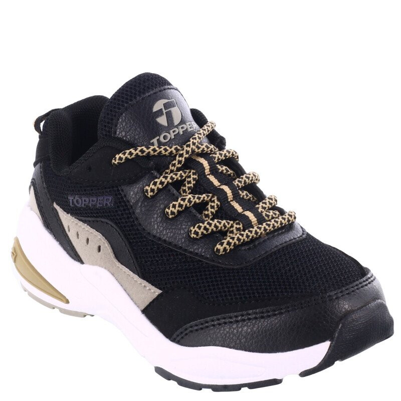 Championes Infantiles Topper Circus Kids Negro - Beige