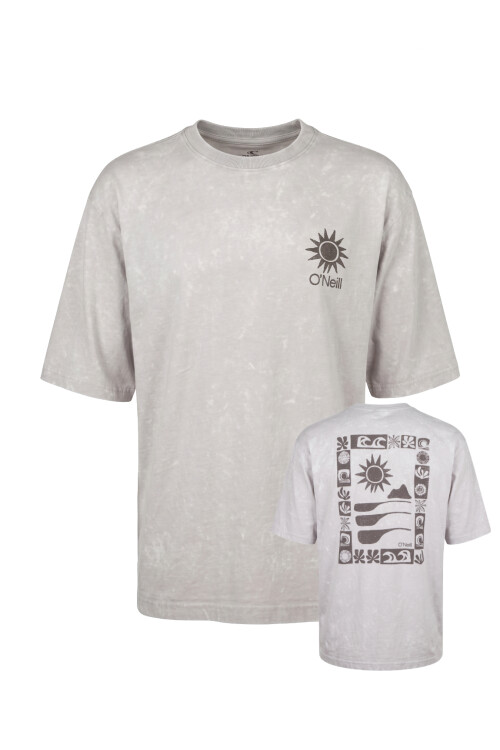 Remera O'Neill Oversized Solstice Gris