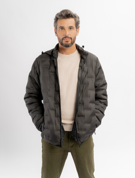 Campera capitoneada Ultratek negro