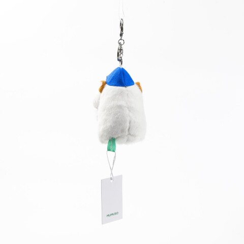 COLGANTE DE MOCHILA PELUCHE CARPINCHO CON GORRA AZUL COLGANTE DE MOCHILA PELUCHE CARPINCHO CON GORRA AZUL