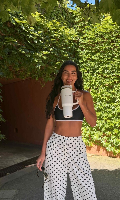 VASO TERMICO SHOT BLANCO