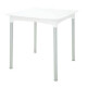 Mesa Tramontina Diana de plástico BLANCO con patas de aluminio Mesa Tramontina Diana de plástico BLANCO con patas de aluminio