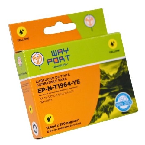 CARTUCHO PARA EPSON XP-201 COLOR AMARILLO CARTUCHO PARA EPSON XP-201 COLOR AMARILLO