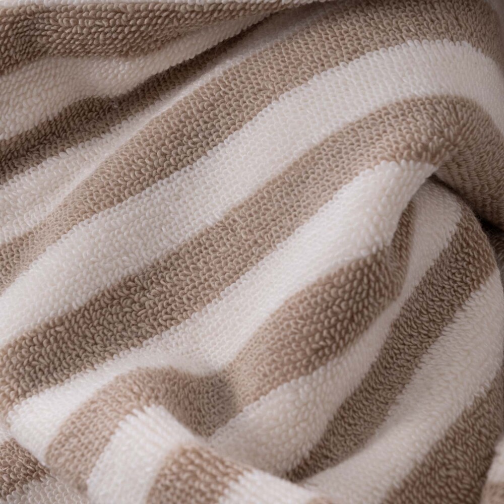 TOALLA SUPER BAÑO BAMBU GRIS BAMBÚ STRIPE GRISCLAR