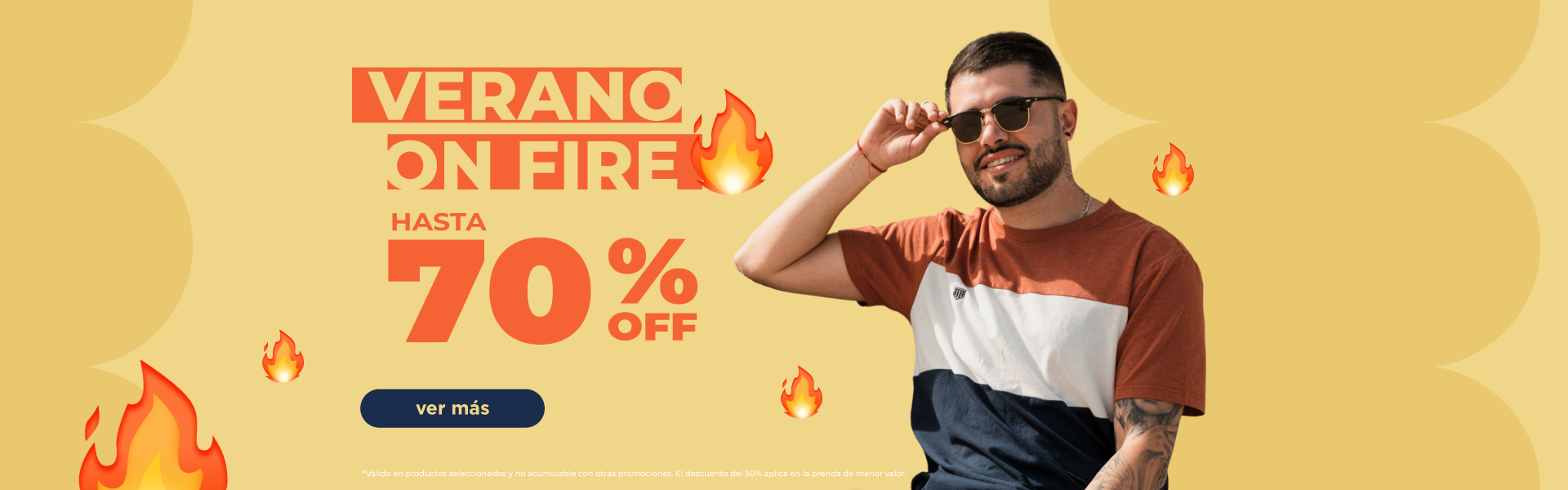 70% off sale verano