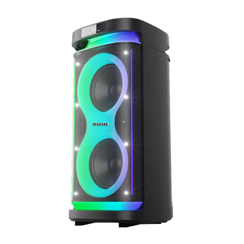 Torre de Sonido Bluetooth AIWA 800W PMPO TWS con luces LED | AWPOH5D Torre de Sonido Bluetooth AIWA 800W PMPO TWS con luces LED | AWPOH5D
