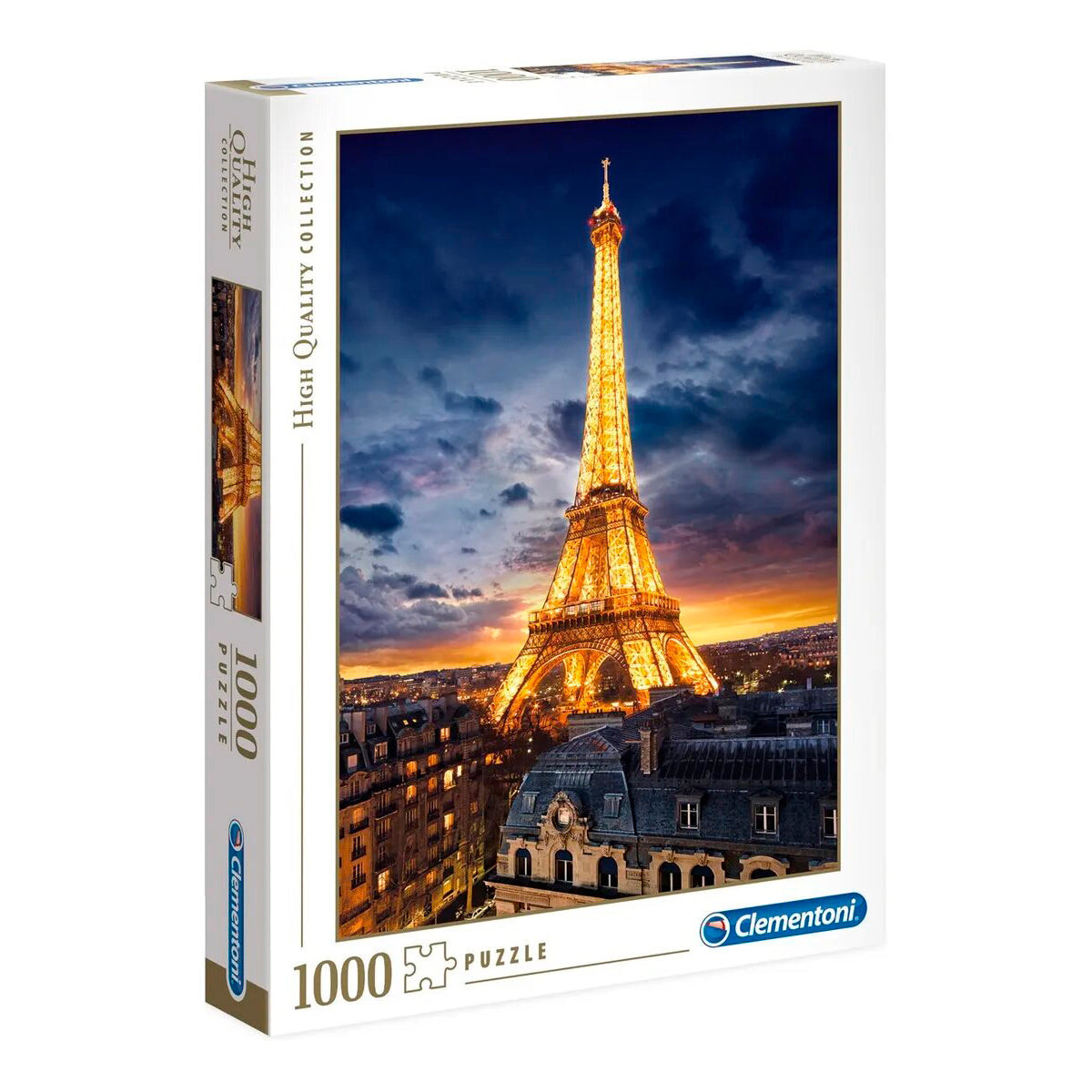 Puzzle Clementoni Torre Eiffel 1000 Piezas Calidad HD 