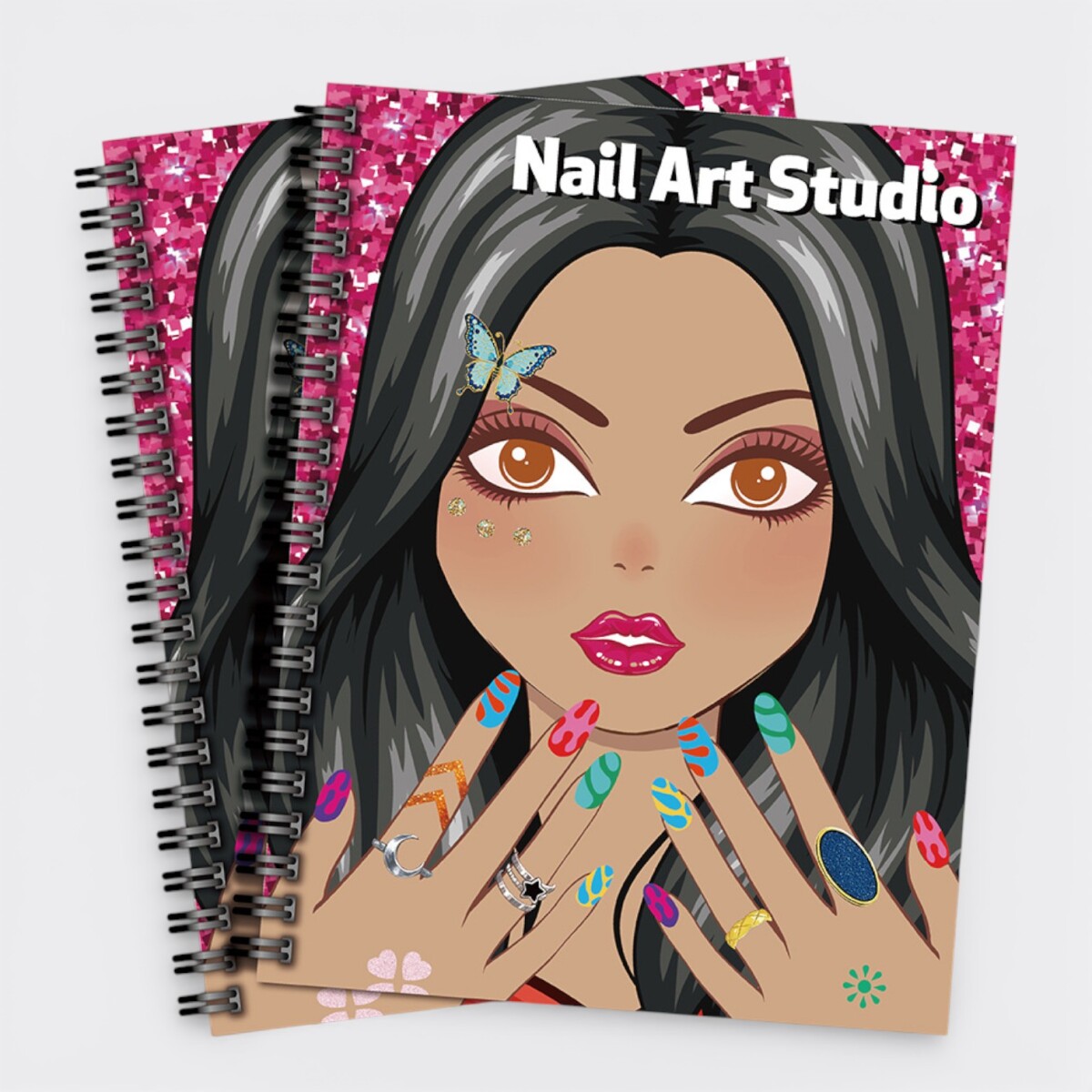 Kit Creativo Scratching de Uñas y Maquillaje 