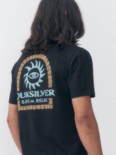 T-SHIRT QUIKSILVER 40604 NEGRO