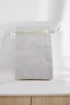 Bolsa organza 12x17 cm. CHAMPAGNE