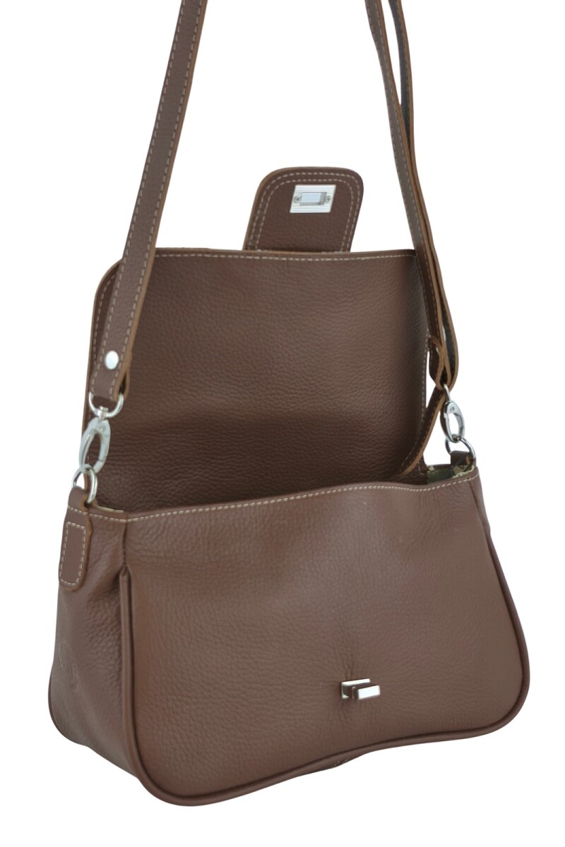 Cartera bandolera Marrón