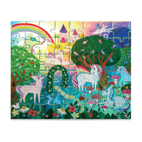 Puzzle Holográfico Crocodile Creek 60 Piezas 35 x 48 cm UNICORNIO 1