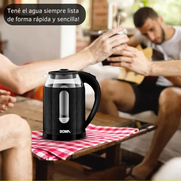 Jarra Eléctrica Boma Bm-1812 JARRA ELECTRICA BOMA BM-1812 NEGRA