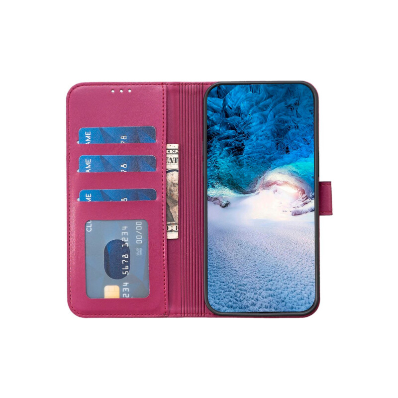 Flip cover para Samsung Galaxy A16 diseño trébol púrpura Flip Cover Para Samsung Galaxy A16 Diseño Trébol Púrpura