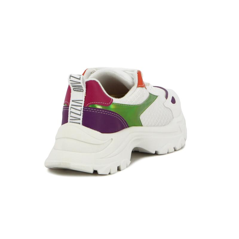 Championes Vizzano Mujer Casual Blanco-naranja